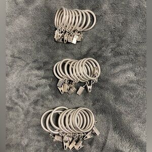Curtain Rod hooks set of 3